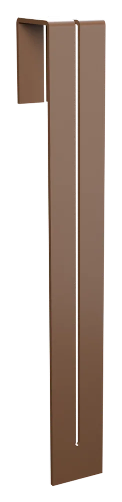 Wreath Lock in textured brown