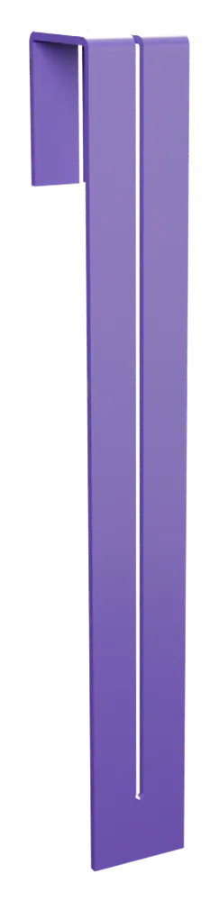 Wreath Lock in gloss purple